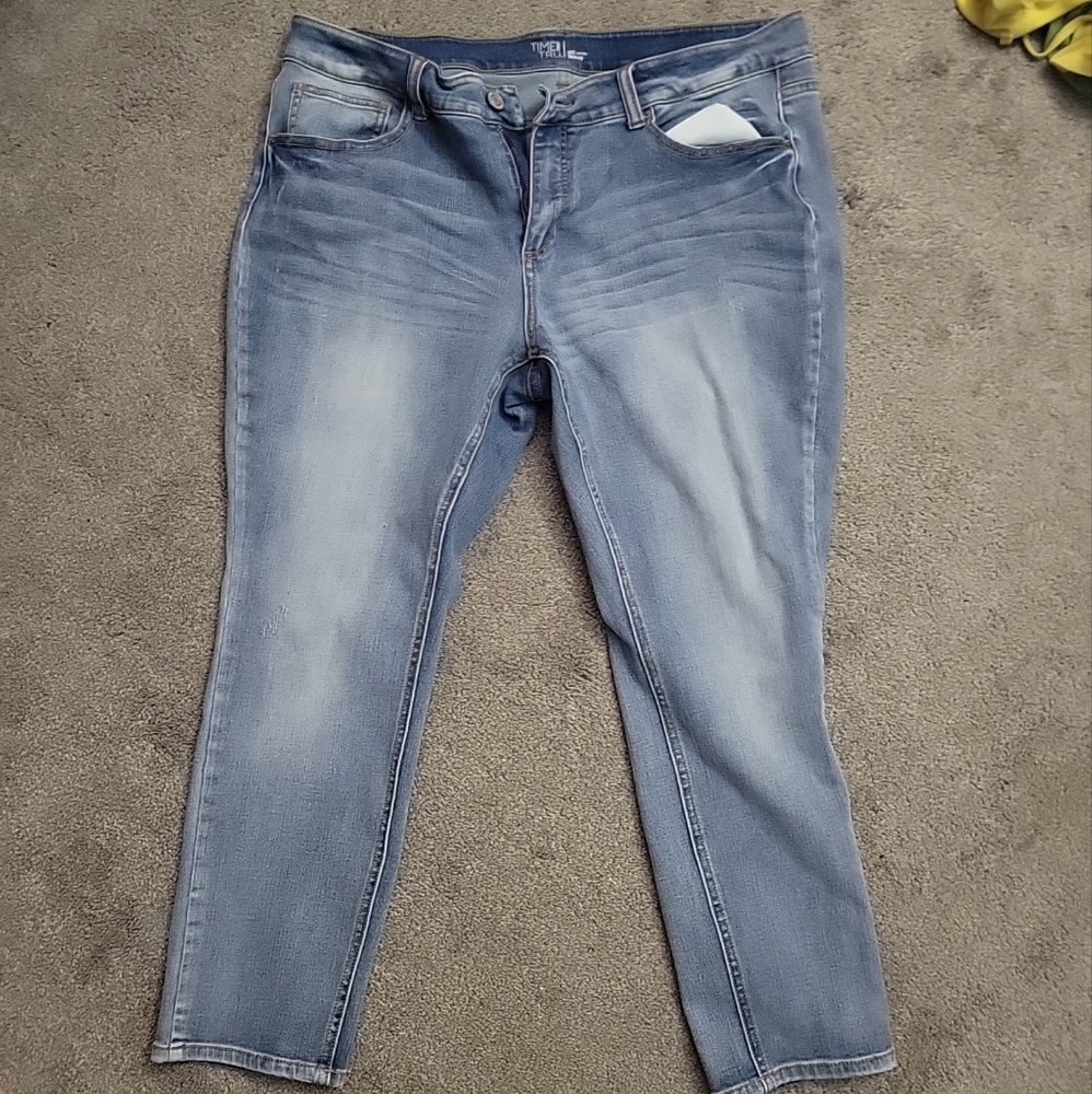 Time and tru women's petite skinny size 20 jeans